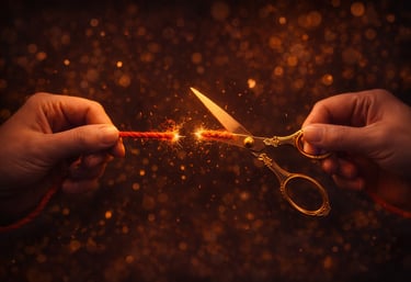 Manos sosteniendo miel con luz cálida, símbolo de endulzamiento amoroso