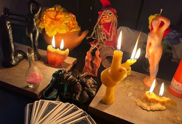Ritual de amarre de amor y conexión energética guiada por la Bruja Samara.