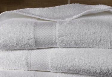Premium cotton hotel towels OEKO-TEX certified