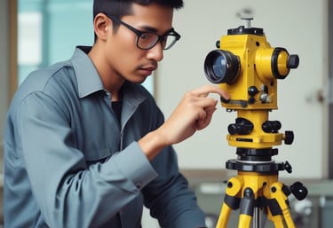 A laboratory setup featuring a water purification system mounted on a tiled wall above a stainless steel double sink. The setup includes two square white units labeled with blue text, and interconnected pipes and blue water filters beneath. A touch screen control panel is installed on the left side with a digital display.