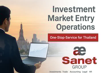 Investment in Thailand - Sanet One-Stop-Service