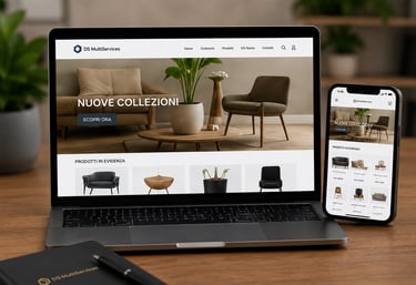 DS MultiServices di Lugano realizza e gestisce Siti Web ed E-Commerce in Ticino