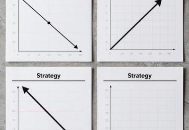 a man riding a skateboard down a street next to tall buildings