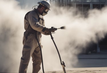 A team of professionals working together on a construction site, showcasing collaboration and expertise.