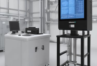 A team of technicians collaborating on a project.