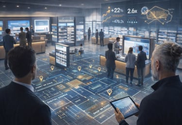 Joe Meyer, Ad Interim Manager Retail überwacht Retail Aktivitäten am POS