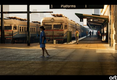 Sydney Central Station 3D Environment Art, UE5