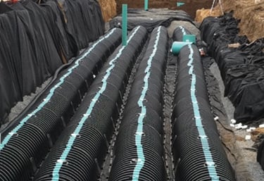 Stormwater Chambers installed Lexington, MA