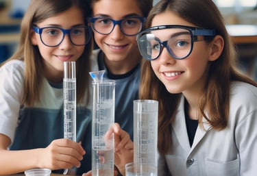 A vibrant classroom filled with engaged students and colorful educational materials.