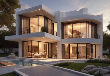 A beautifully designed interior space showcasing modern decor.