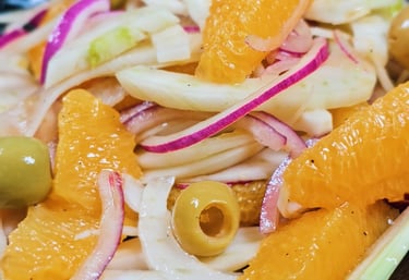 salade fenouil orange