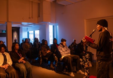 hazema spoken word Nia Centre of Arts