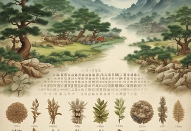 A reed diffuser and a coconut & soy wax candle labeled 'Serenity' are placed on a surface with white pebbles in front of them. A textured brown loofah is set to the side, with a blurred, soft green background featuring hints of foliage.