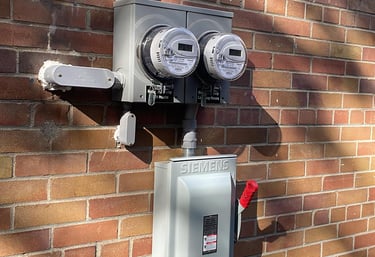 Electrical service upgrade for multi unit residential dwelling