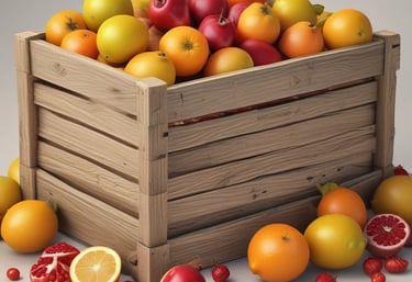 orange and blue color illustration