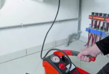 recherche de fuite d'eau détection pompe a epreuve mise en pression TASSIN LA DEMI LUNE