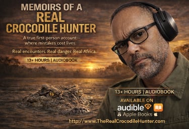 Memoirs of a Real Crocodile Hunter Audio Book - Ian Bartlett - The Real Crocodile Hunter