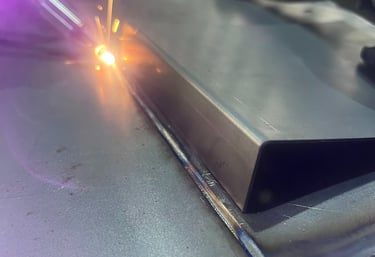 Serviço de Solda a Laser em aço inox e Aço carbono