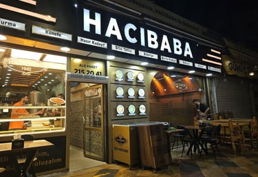 Urfa'da Tatlı Nerede Yenir?: | Hacıbaba Künefe