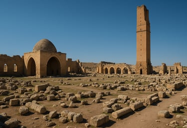 Harran Üniversitesi ve Harran Ulu Camii Kalıntıları