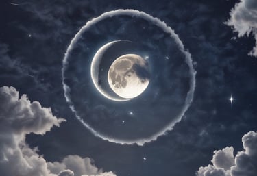 A vintage-style sign with ornate framing advertises a fortune teller service. The pricing ranges from $5.00 to $40.00 with the tagline 'Pay what you are able, the reading is the same.' The sign features mystical imagery, including an eye symbol and tarot cards. It's set against a colorful background with decorative elements.