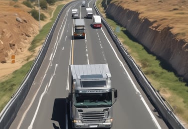 A hand holds a portable GPS device displaying a map. The device shows navigation buttons and the brand name 'TwoNav'. The background is blurred, suggesting outdoor surroundings.
