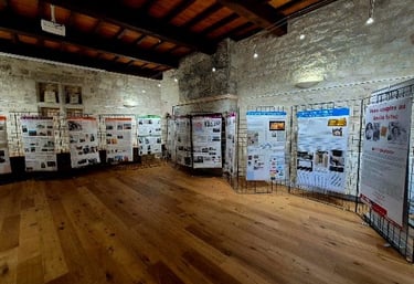 Notre exposition à Montcuq
