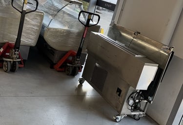 Logistique des vitrines réfrigérées