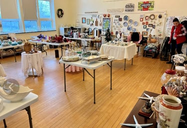 A picture of the interior of the Middletown senior center