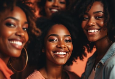 group of smiling African American women for The Uncommon Wife