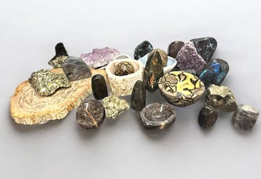 Collection of Minerals and Fossils from Stephane Michaelis