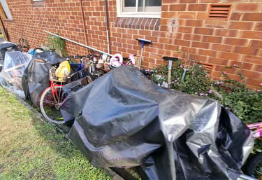 Pymble house rubbish clearing