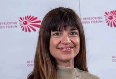 Natalia en AIFOD, ONU, Ginebra.