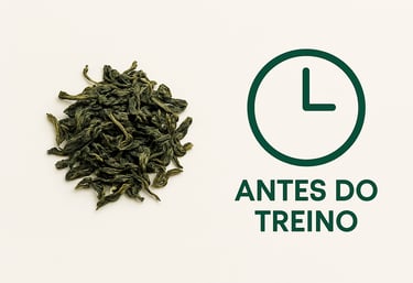 Preparo correto chá verde para emagrecer - temperatura e horário ideais
