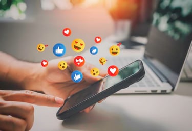 Social Media Smart Phone