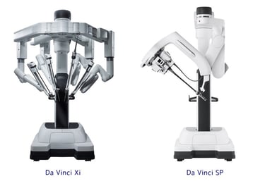 An image of Da Vinci Xi and Da Vinci SP