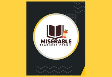 Thumbnail of the Miserable Teachers Forum on Facebook