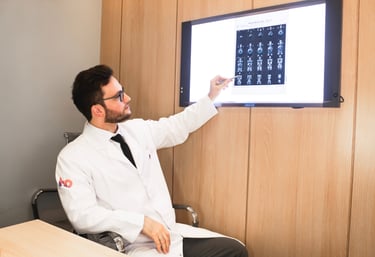 Dr. Paulo Ricardo Marcon no consultorio