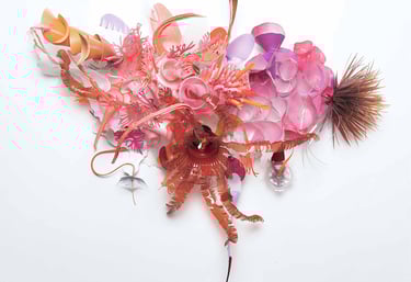 Aurora robson sculptures from plastic debris sustainable gallery merken magazine merkenmagazine