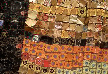 El anatsui danu 2006 sustainable gallery merken magazine merkenmagazine