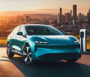 Electric Car in westbay Qatar