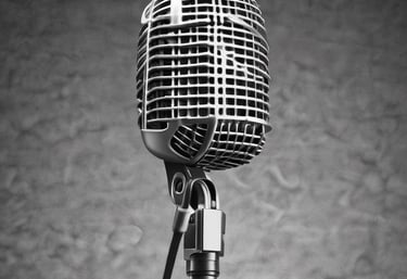 A serene gathering under a starry sky, with deep teal and gold accents illuminating faces in thoughtful conversation.