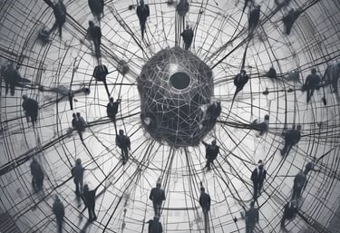 A consultant discussing retail strategy with a small business team around a table.