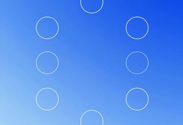 Modern office workspace with a laptop displaying AI data analytics dashboard.