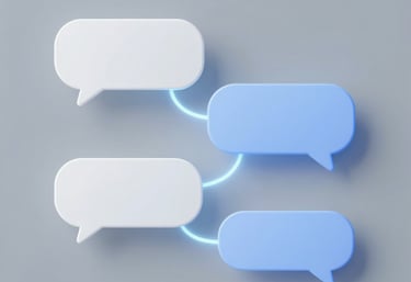 Close-up of hands interacting with a futuristic AI interface on a transparent screen.