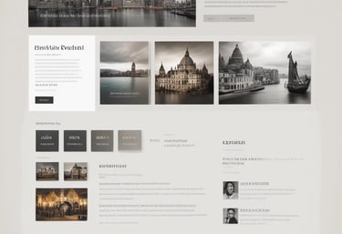 A friendly small business owner smiling while working on a laptop in a cozy, colorful office.