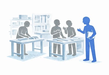 Analyse ergonomique du travail collectif dans un atelier pour prévenir les tms