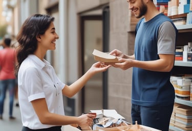 Vintage photo of an old printing workshop with classic machines and tools.