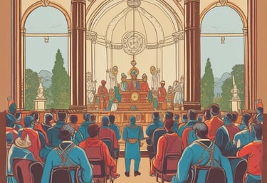 a man riding a skateboard down a street next to tall buildings