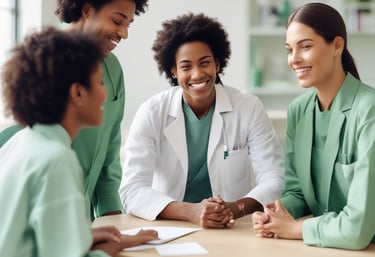 A warm, inviting scene of a person practicing daily self-care in a cozy home environment.